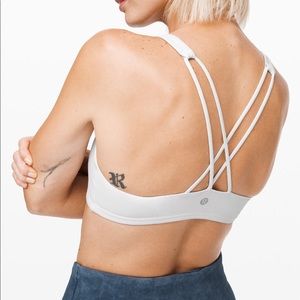 Lululemon White Sports Bra